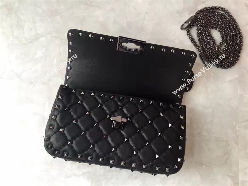 Valentino small rockstud black handbag bag 4888