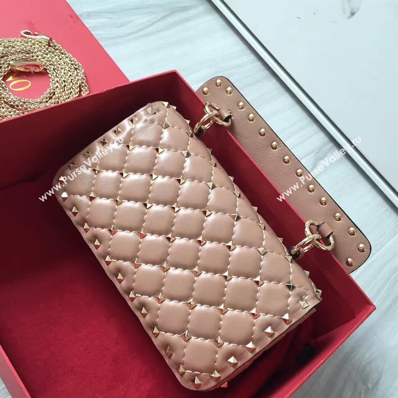 Valentino small rockstud nude handbag bag 4889
