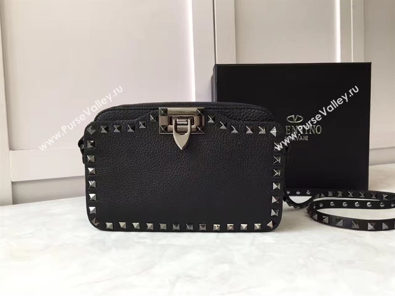 Valentino small rockstud black shoulder bag 4893