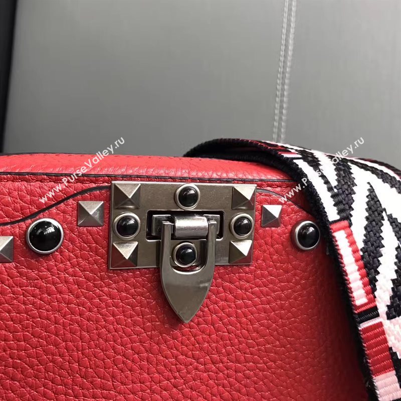 Valentino small wine shoulder rockstud bag 4895