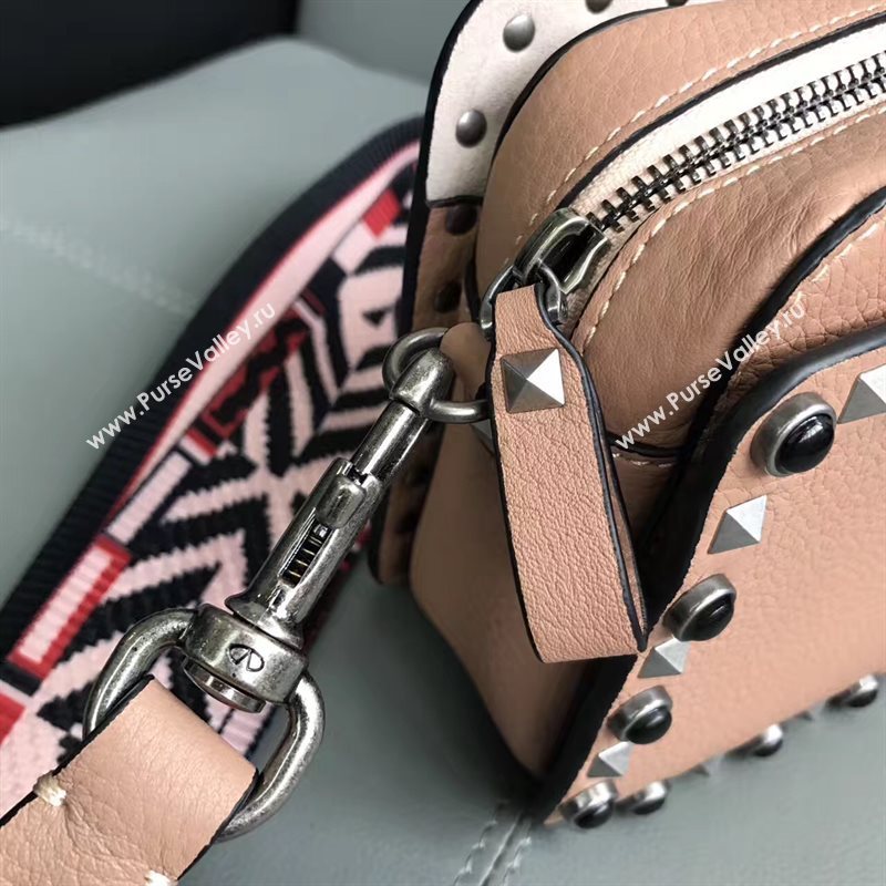 Valentino small tan shoulder rockstud bag 4896