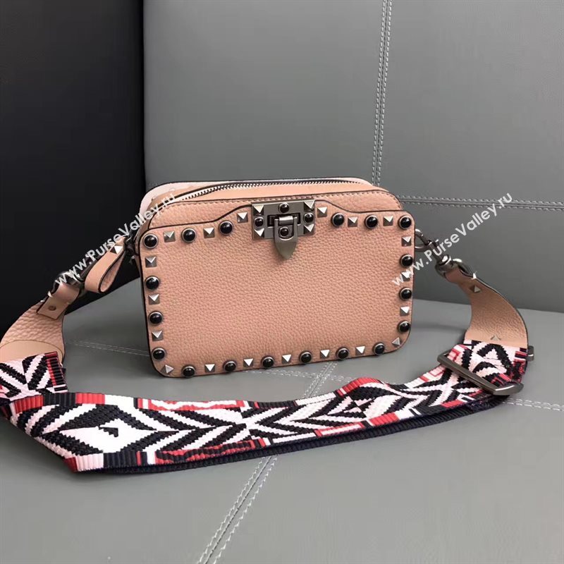 Valentino small tan shoulder rockstud bag 4896