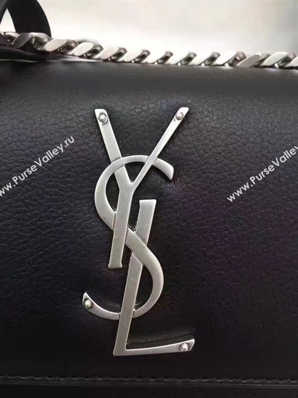 YSL smooth black shoulder sunset bag 4800