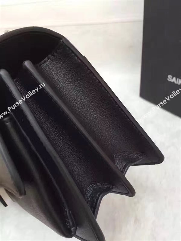 YSL smooth black shoulder sunset bag 4800