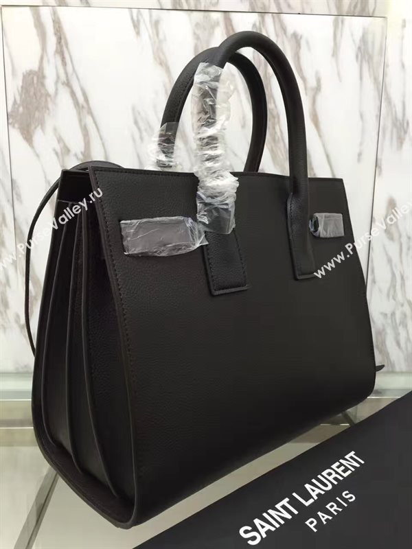 YSL large sac de jour black silver v bag 4803