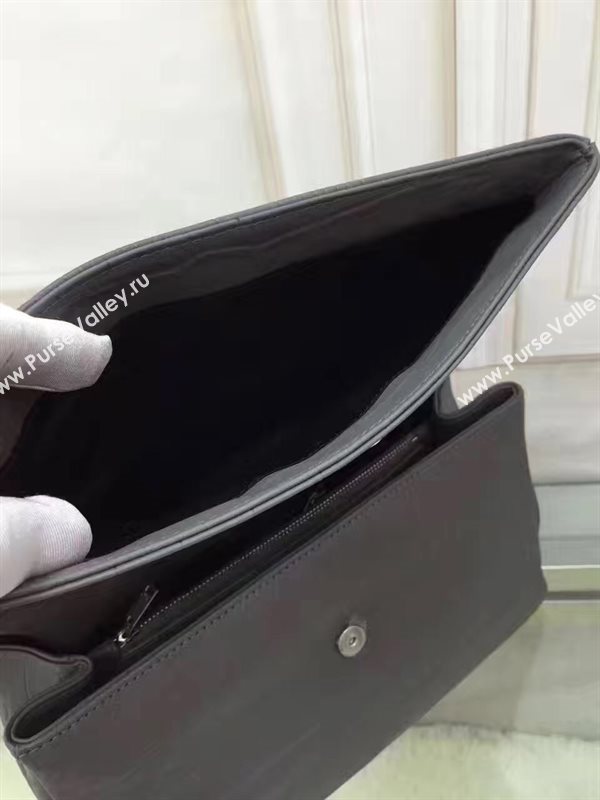 YSL gray shoulder college flap bag 4805