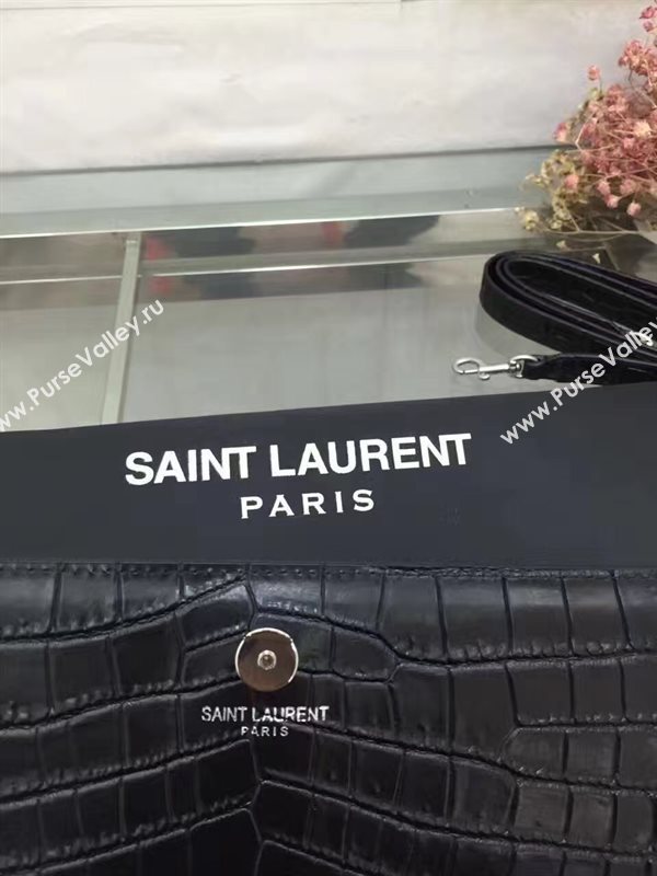 YSL black clutch shoulder bag 4808