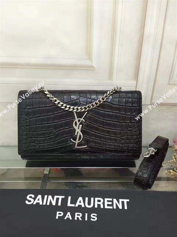 YSL black clutch shoulder bag 4808