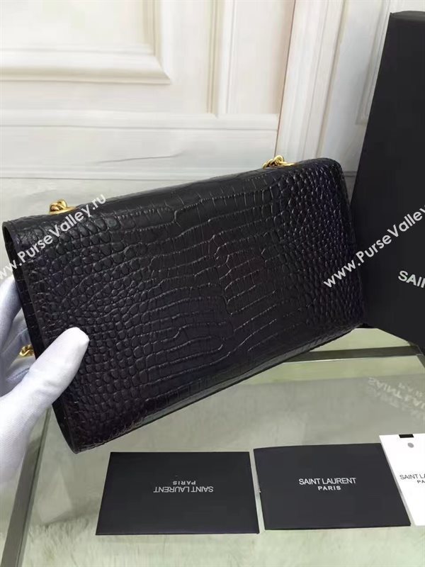 YSL black Tassel clutch shoulder bag 4809