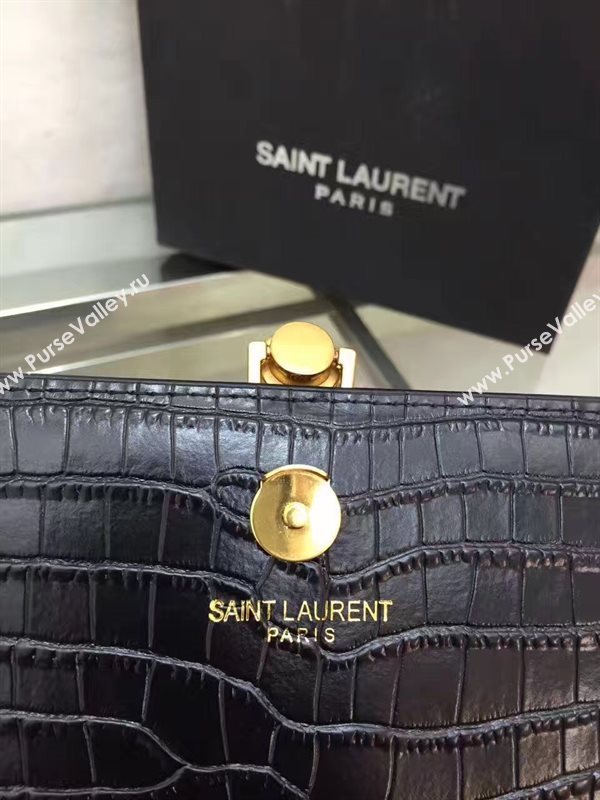 YSL black Tassel clutch shoulder bag 4809