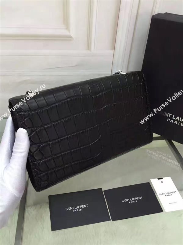 YSL black Tassel clutch shoulder bag 4810