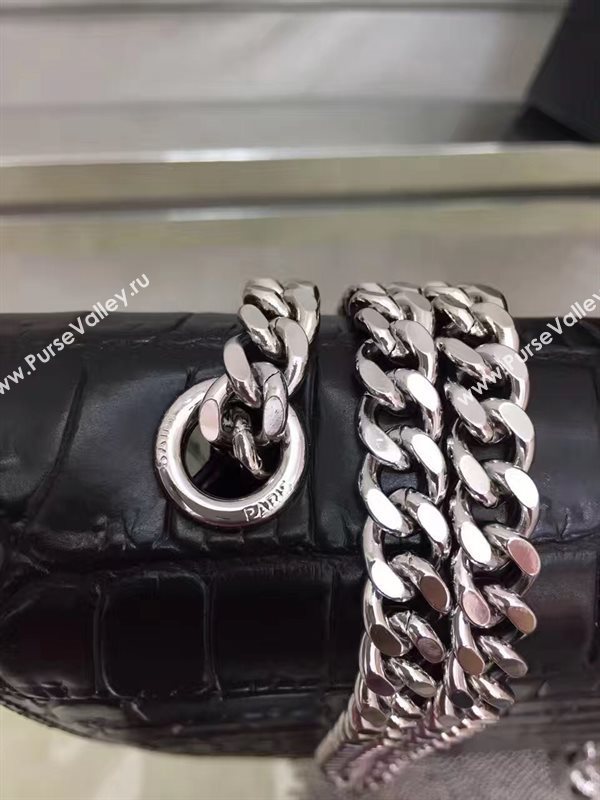 YSL black Tassel clutch shoulder bag 4810