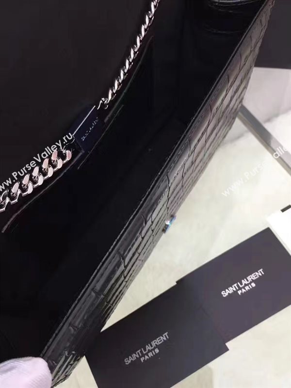 YSL black Tassel clutch shoulder bag 4810