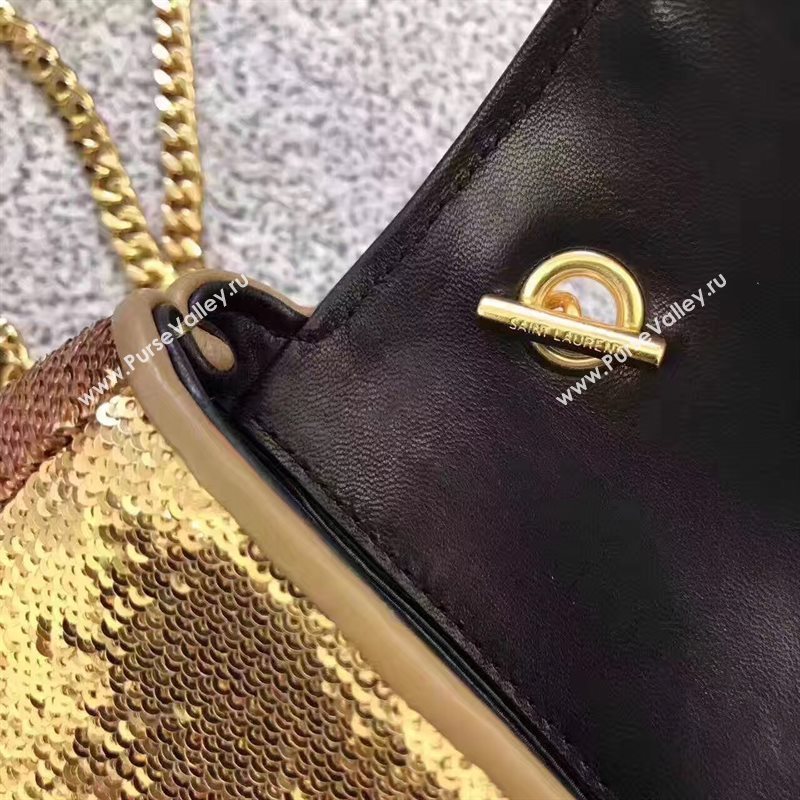 YSL small clutch shoulder gold bag 4817