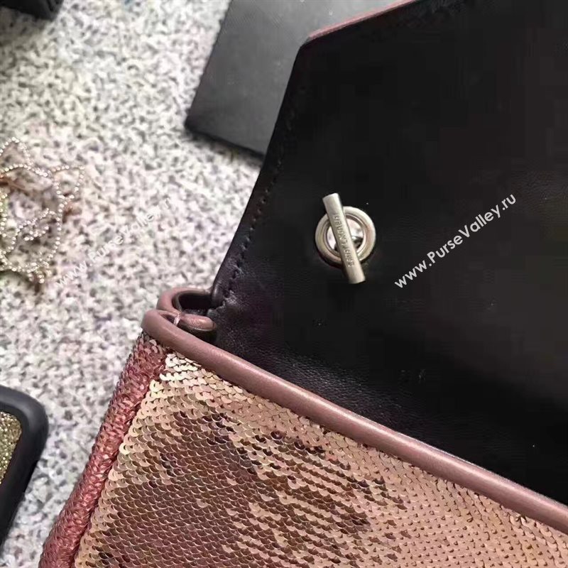 YSL small clutch shoulder gold rose bag 4818