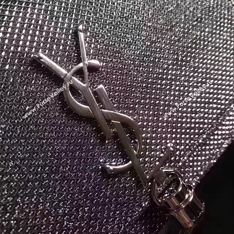 YSL new Tassel clutch v hardware silver bag 4824