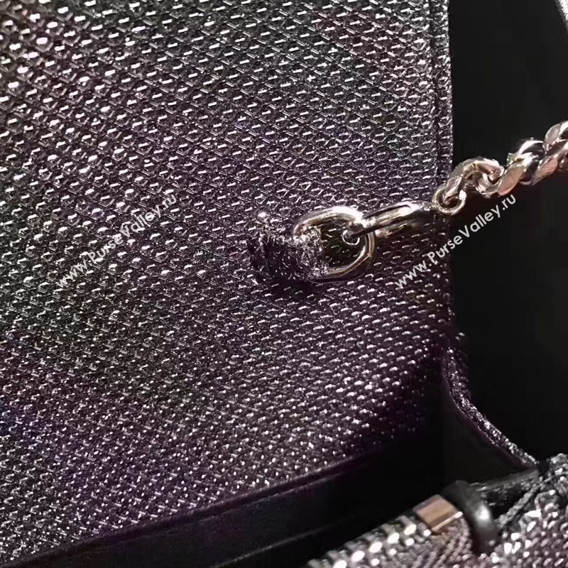 YSL new Tassel clutch v hardware silver bag 4824