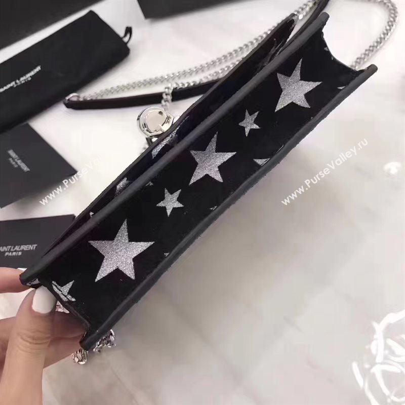 YSL new Tassel clutch tri-color bag 4825