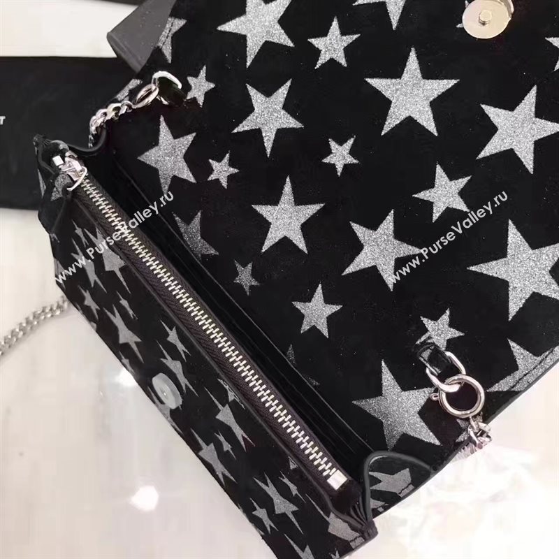 YSL new Tassel clutch tri-color bag 4825