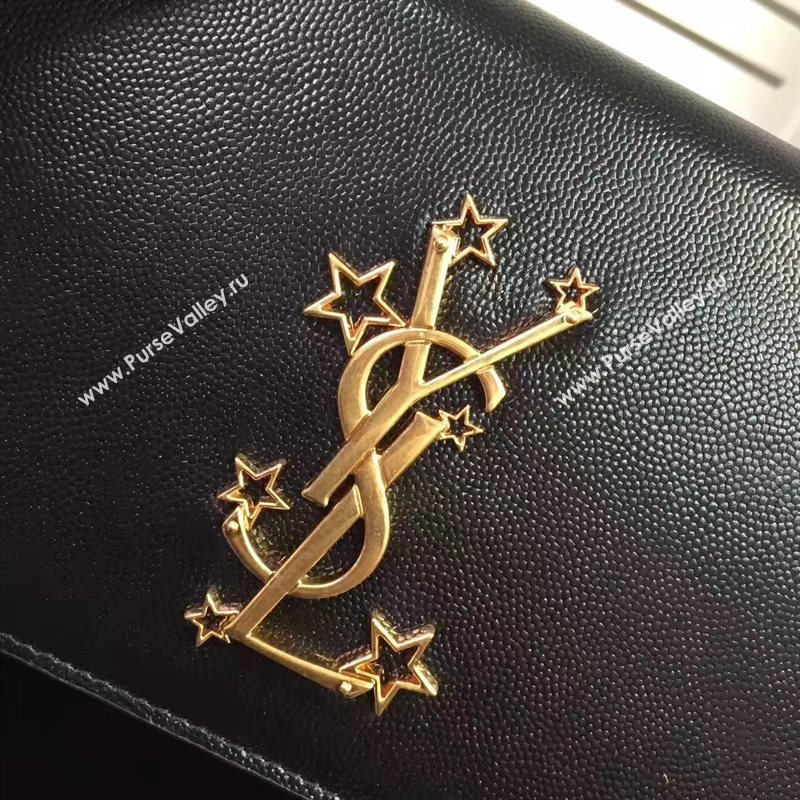 YSL black clutch chain bag 4827