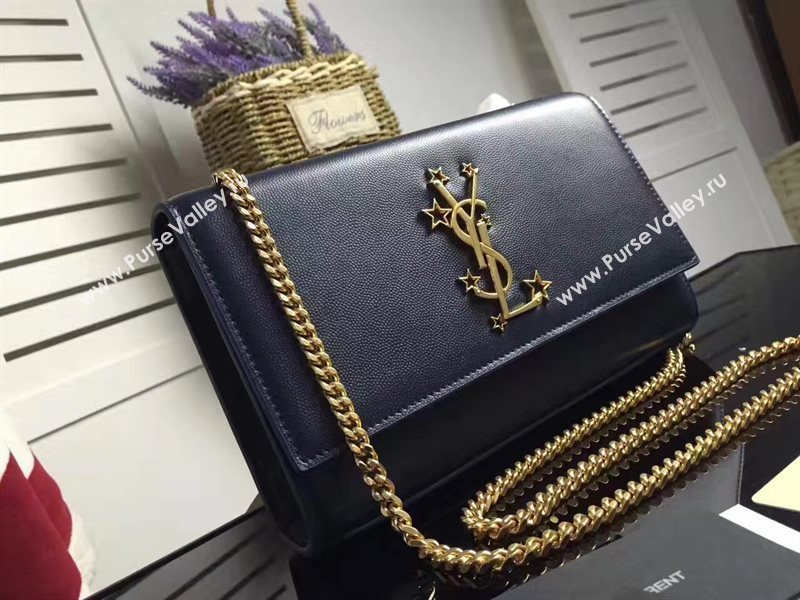 YSL grain leather clutch chain bag 4828