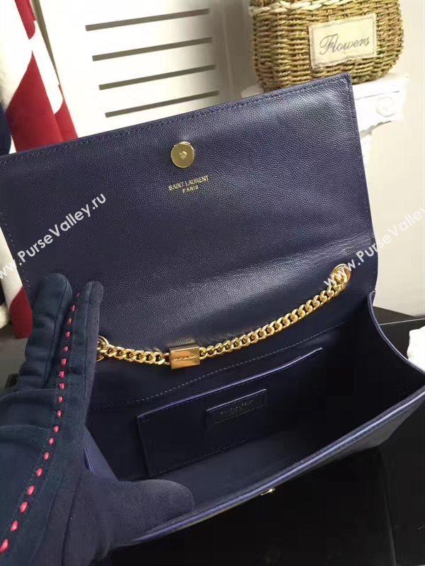 YSL grain leather clutch chain bag 4828