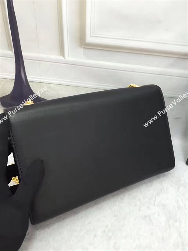 YSL smooth black chain clutch Tassel bag 4831