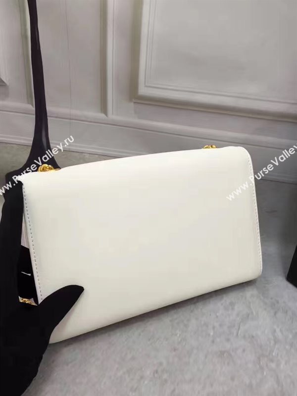 YSL leather white chain clutch Tassel bag 4833