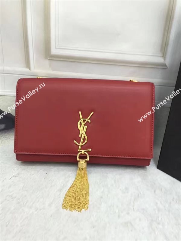 YSL wine chain clutch Tassel bag 4834