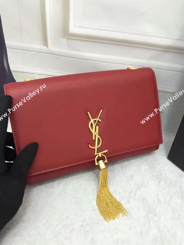YSL wine chain clutch Tassel bag 4834