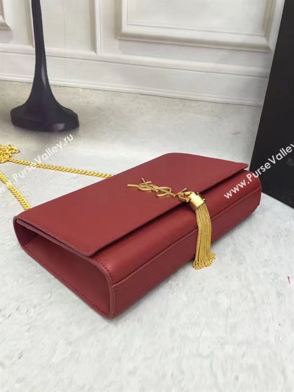 YSL wine chain clutch Tassel bag 4834
