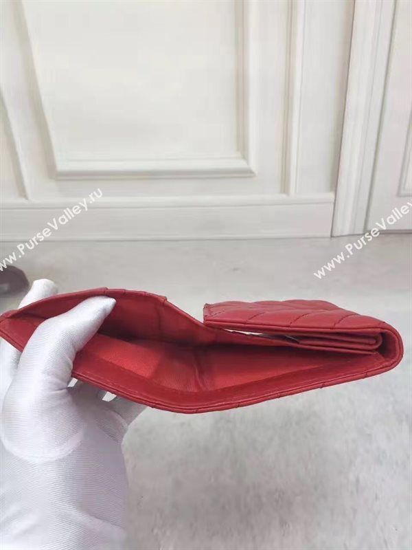 YSL smooth wallet red bag 4839
