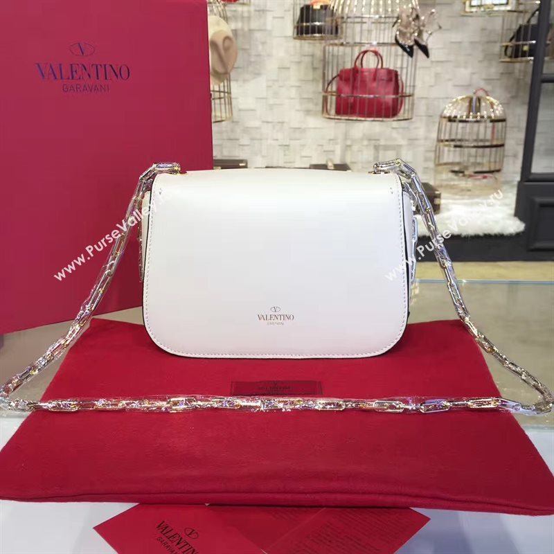 Valentino cream chain body cross bag 4941