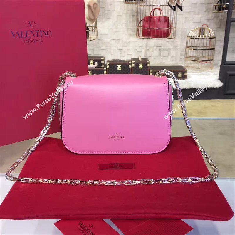 Valentino rose red chain body cross bag 4942