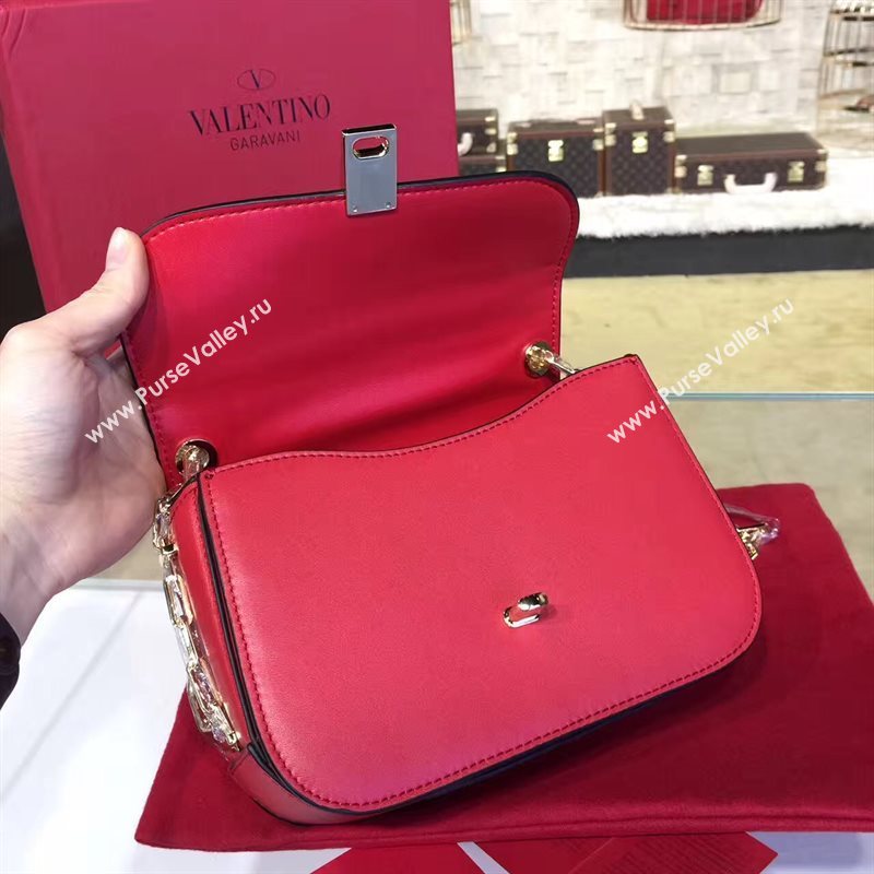 Valentino wine chain body cross bag 4943