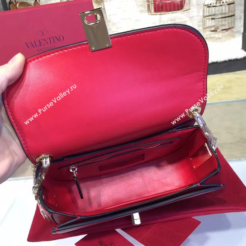 Valentino wine chain body cross bag 4943