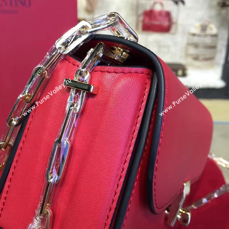 Valentino wine chain body cross bag 4943