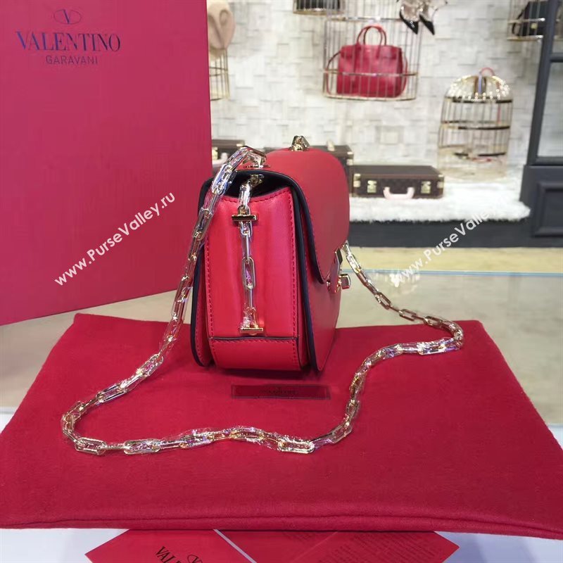 Valentino wine chain body cross bag 4943