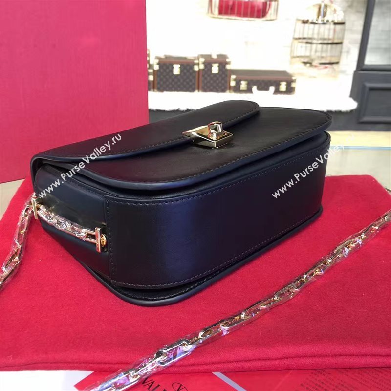 Valentino black chain body cross bag 4944