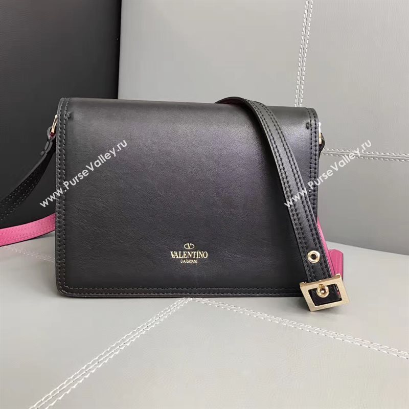 Valentino small shoulder black flap bag 4950