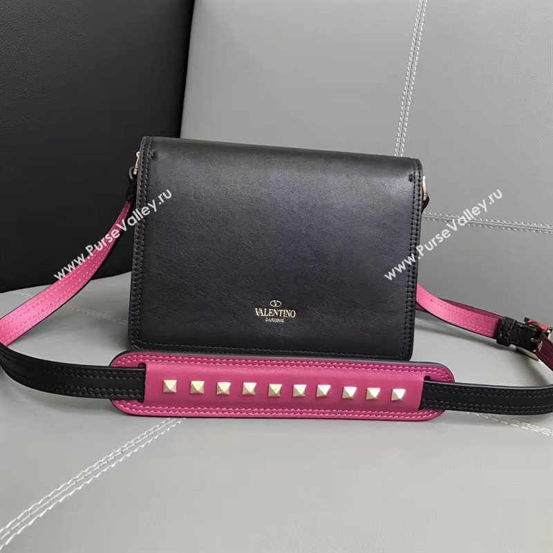 Valentino small shoulder black flap bag 4950