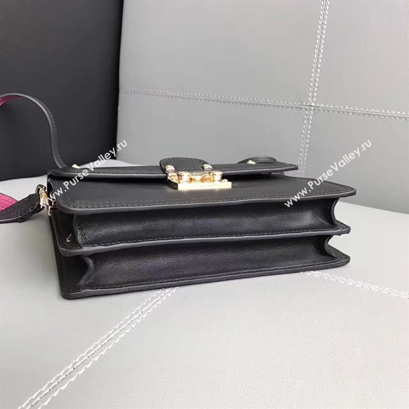 Valentino small shoulder black flap bag 4950