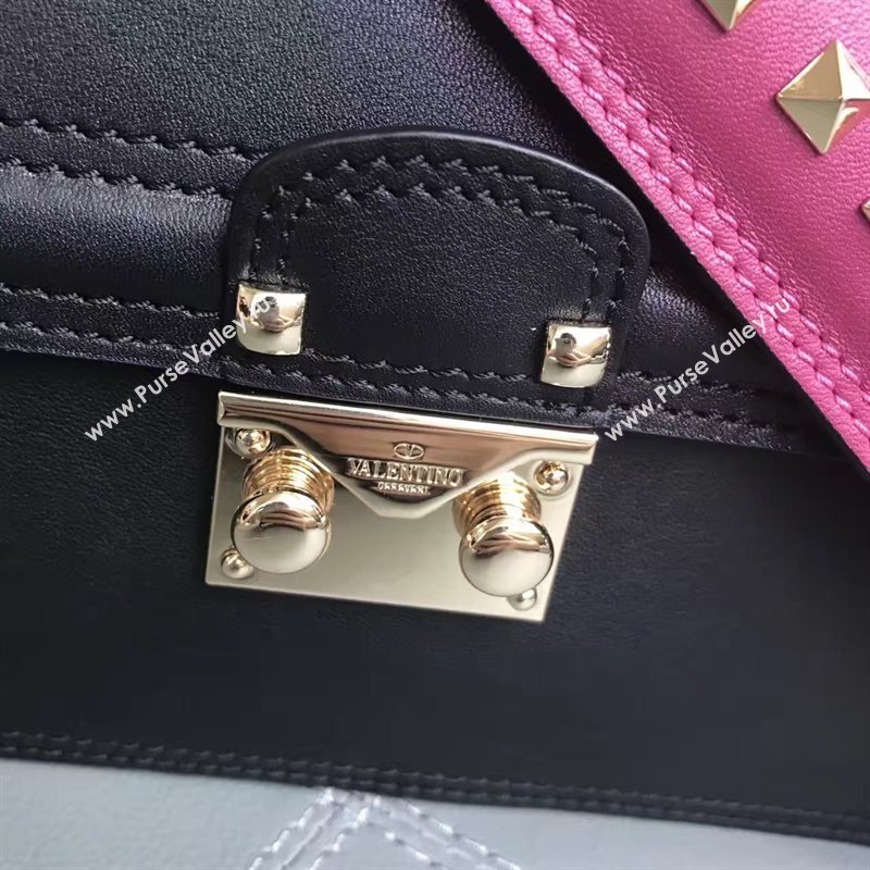 Valentino small shoulder black flap bag 4950