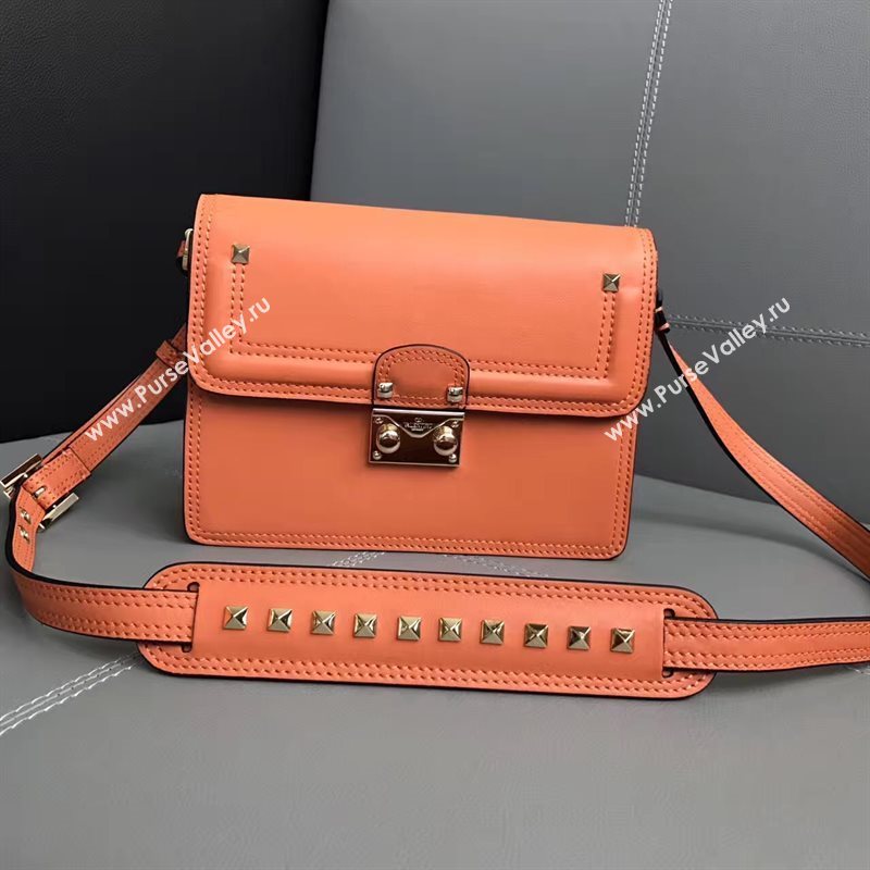 Valentino small shoulder flap orange bag 4951