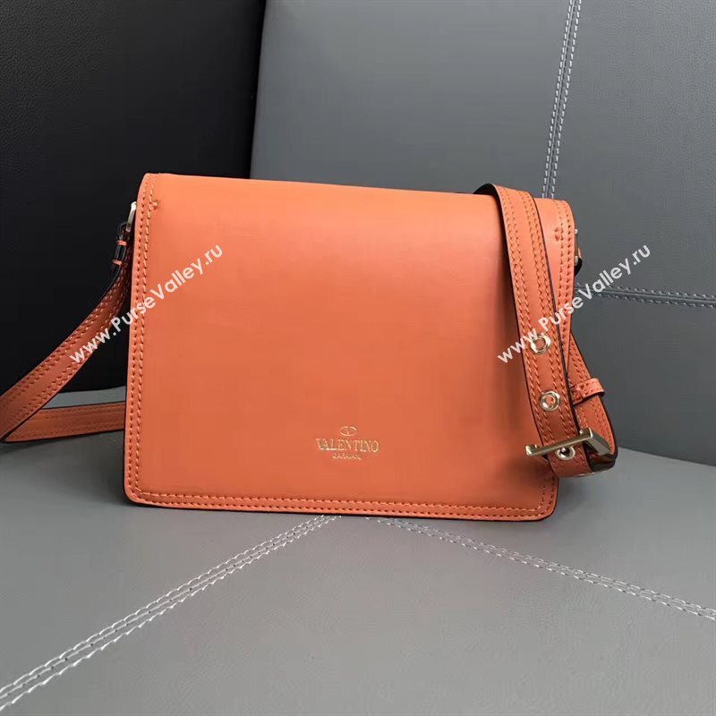 Valentino small shoulder flap orange bag 4951