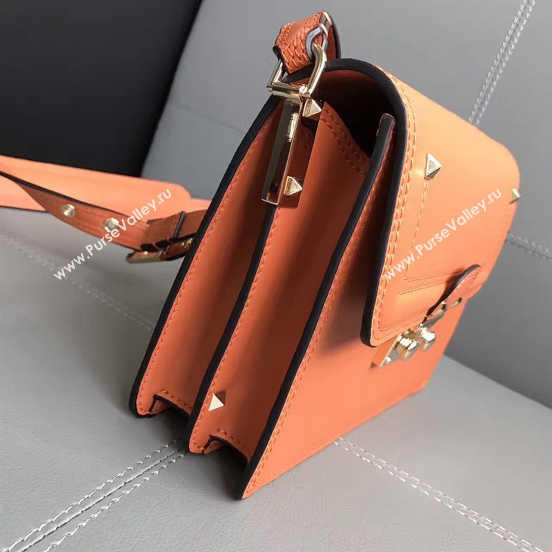 Valentino small shoulder flap orange bag 4951