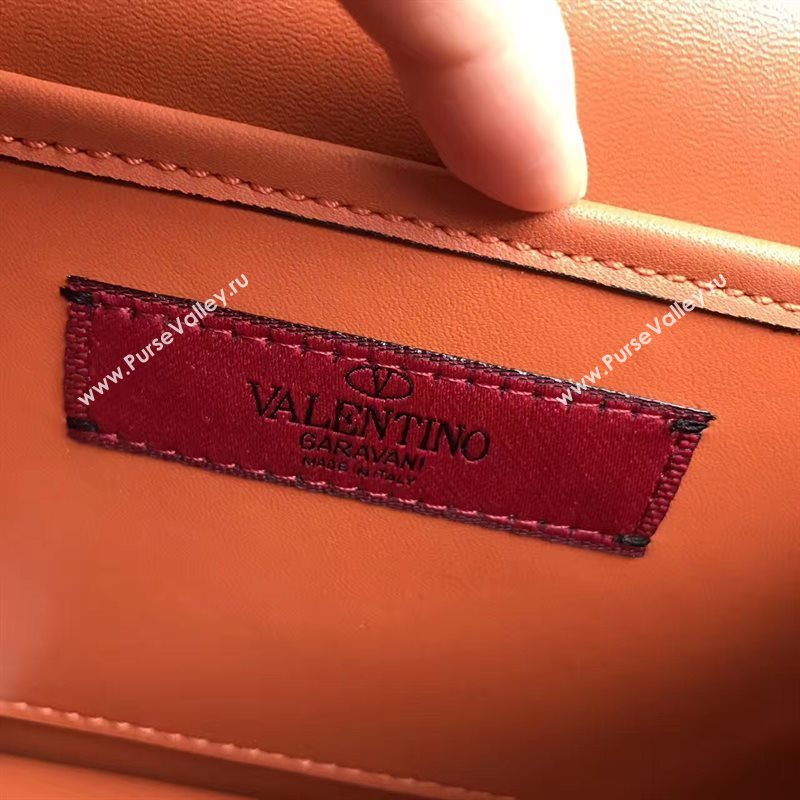 Valentino small shoulder flap orange bag 4951