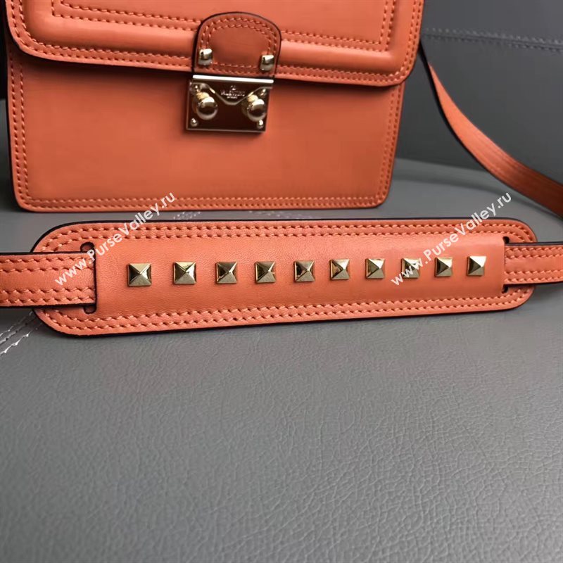 Valentino small shoulder flap orange bag 4951