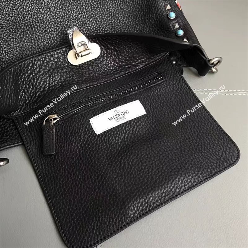 Valentino large black crossbody bag 4953