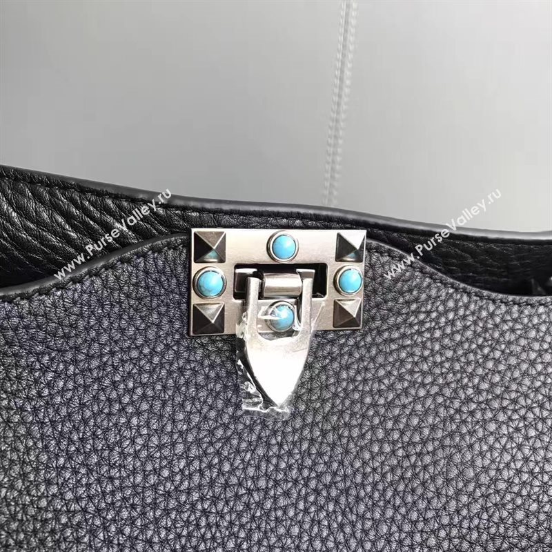 Valentino large black crossbody bag 4953